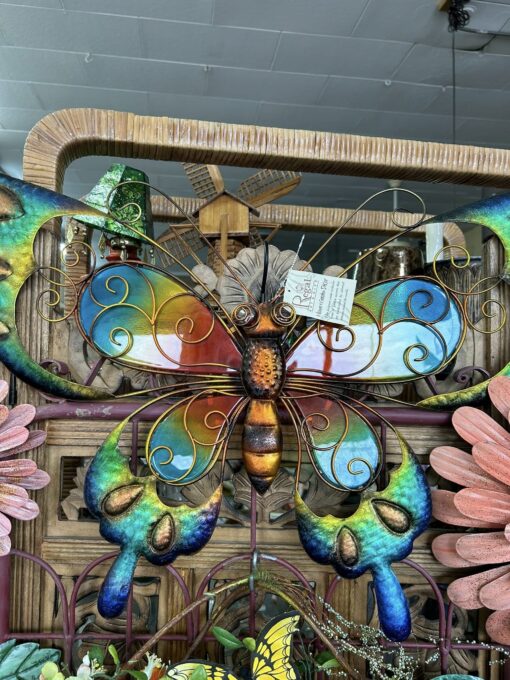 Handcrafted Metal Butterfly Wall Art